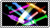 Colorful syringe